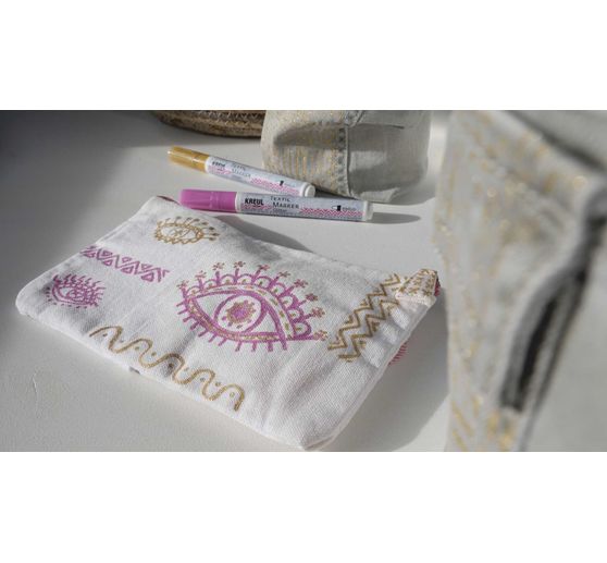 KREUL Textile marker medium "Glitter"