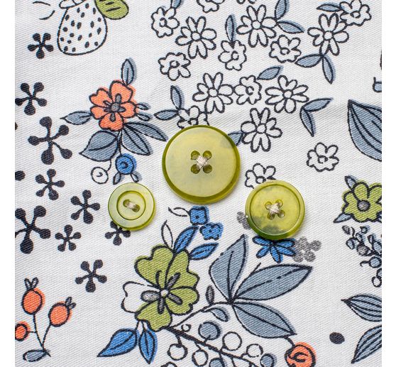 Stampo per colata in silicone "Pulsanti"