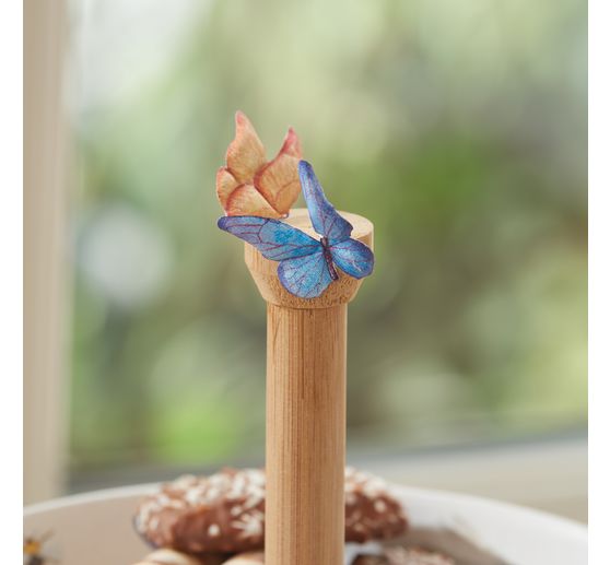 VBS Decorative etagere with wooden handle