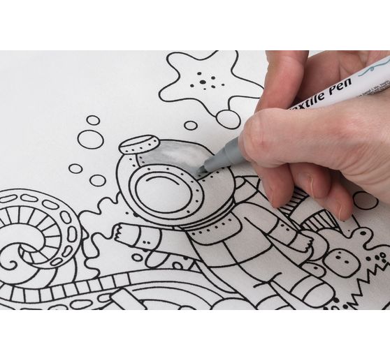 Craft set sports bag and pencil case "Seaworld"