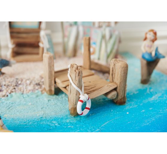 Scatter decoration maritime "Sellin", with adhesive dot