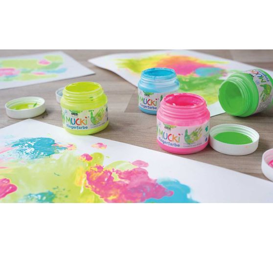 MUCKI Squeaky finger paint