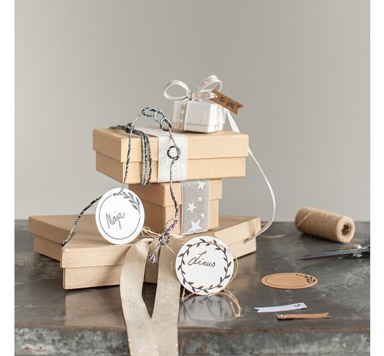 Cotton cord with lurex and malleable wire core