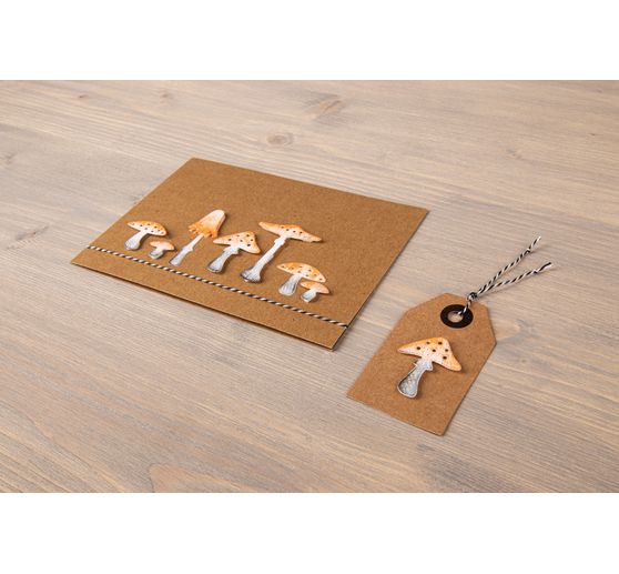 Punching template "Mushrooms" 