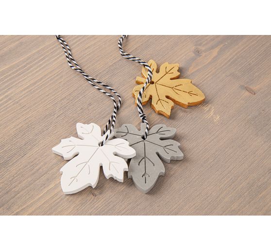 Silicone casting mould "Pumpkin, mushroom, leaf"