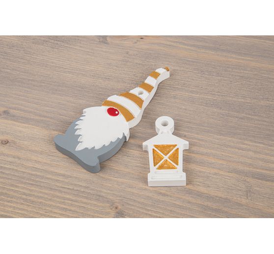 Silicone casting mould "Secret Santa"