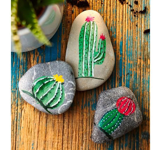 Creative Set "Steine bemalen im Boho-Look"