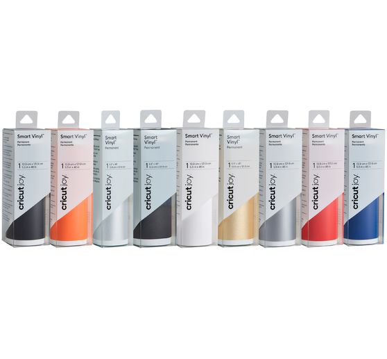 Cricut Joy self-adhesive vinyl foil - glossy "Smart Vinyl - Permanent", 13.9 x 121.9 cm