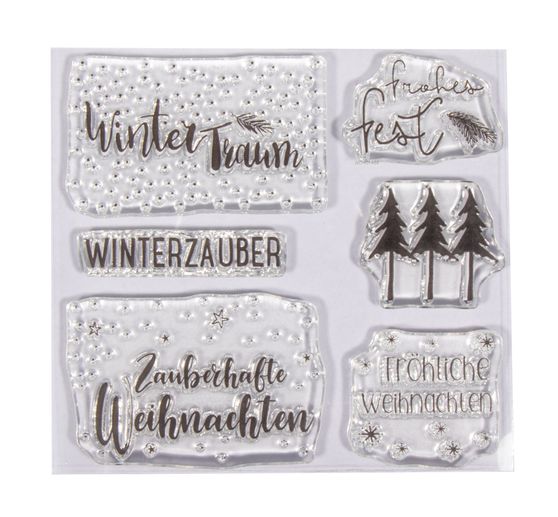 Clear Stamps "Weihnachtsgrüße"