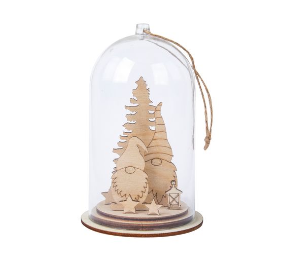 Wooden building kit "Gnome with fir"