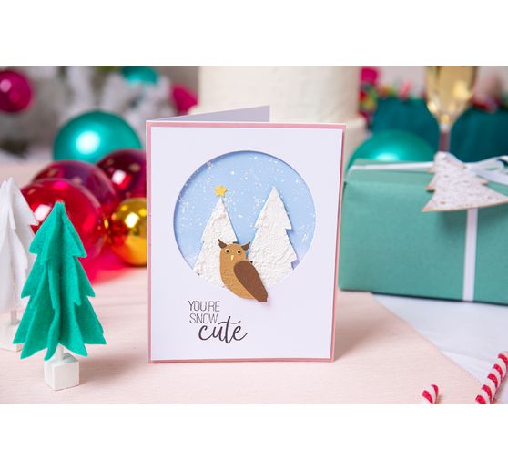 Sizzix Thinlits punching template "Cozy Woodland"