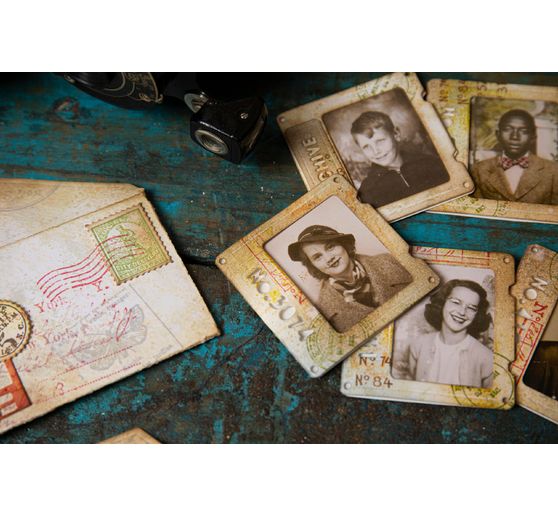 Sizzix Thinlits, fustella "Postale di Tim Holtz".