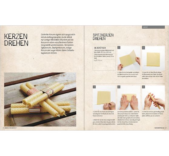 Book "Bienenwachs-Werkstatt"