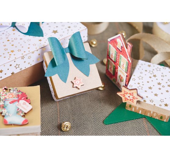 VBS Stencils set "Boxes with bow"