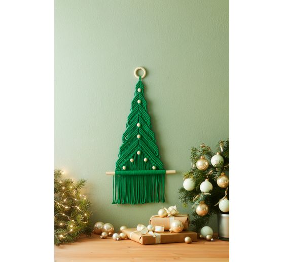 Makramee Knüpf-Set "Weihnachtsbaum" 