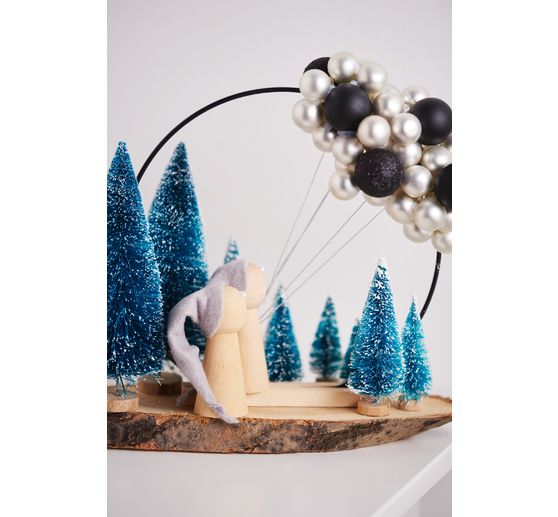 Metal ring "Circle", Black