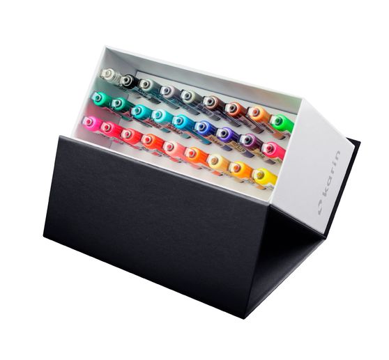 Karin Brushmarker PRO Mini Box 26 colors + blender set