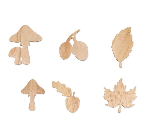 Scatter decoration "Mushrooms and acorns"