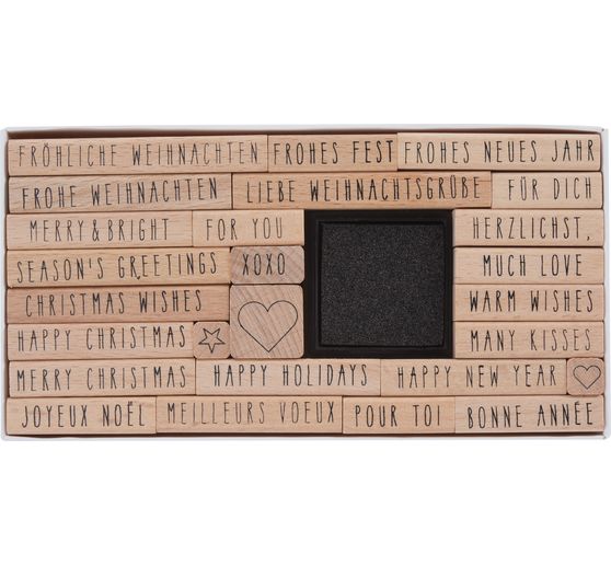 Stamp set XL "Christmas Wishes"