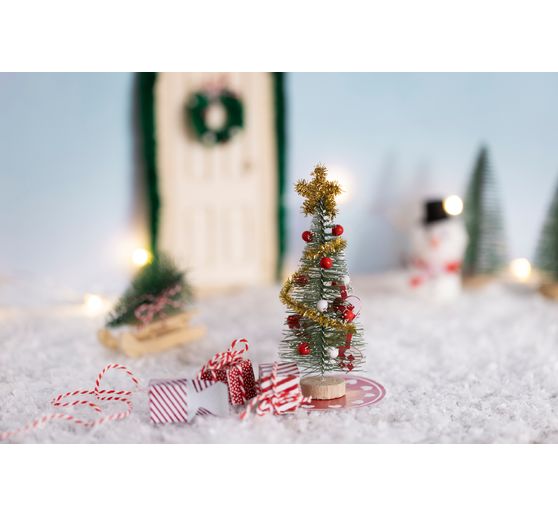 Kit per lavoretti "Albero di Natale" Porta degli gnomi