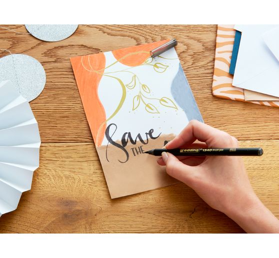 edding 1340 brush pen "Metallic - Mix"