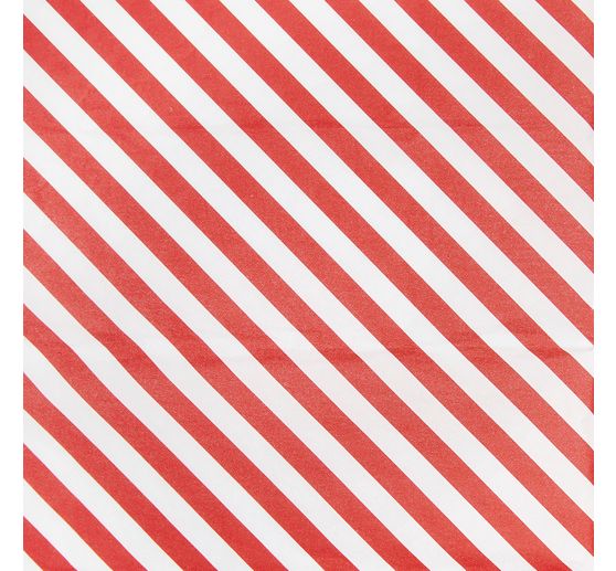 Silk paper "Stripes Red/White" 