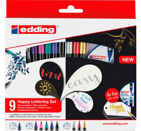 edding "Happy Lettering
