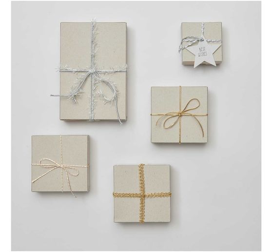 Rico Design Ribbons set "Lucky dip", Gold-Silver