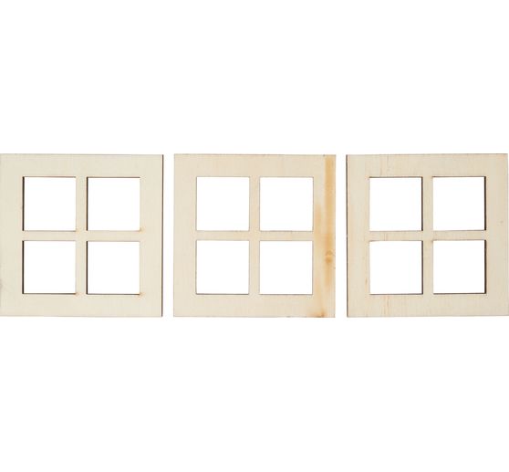 Miniature window square "narrow depth"