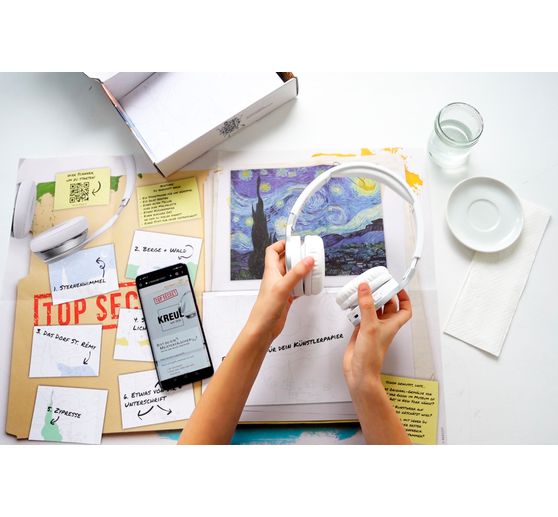 KREUL maestro forgiatore scatola "Notte stellata"