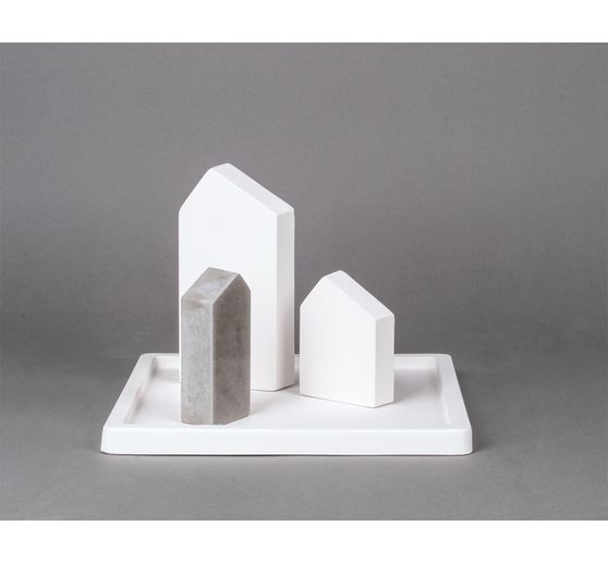 Casting mould "Houses with pitched roof"