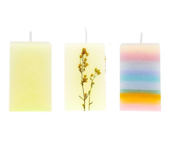 Silicone candle casting mould "Cuboid"