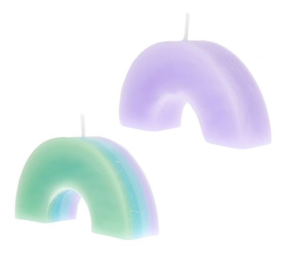 Silicone candle casting mould "Rainbow"
