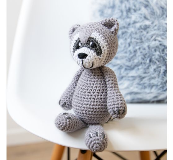 Gründl Crochet set "Racoon Wilma"
