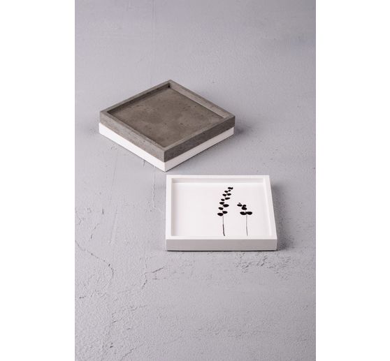 Silicone casting mould "Coaster square"