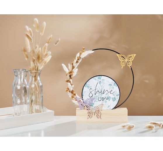 Metal ring "Circle", Black