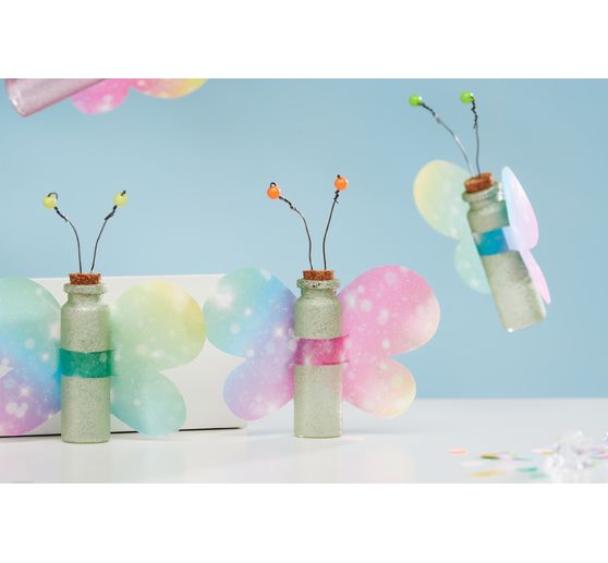 Foglietti di carta trasparente "Polvere di fata".