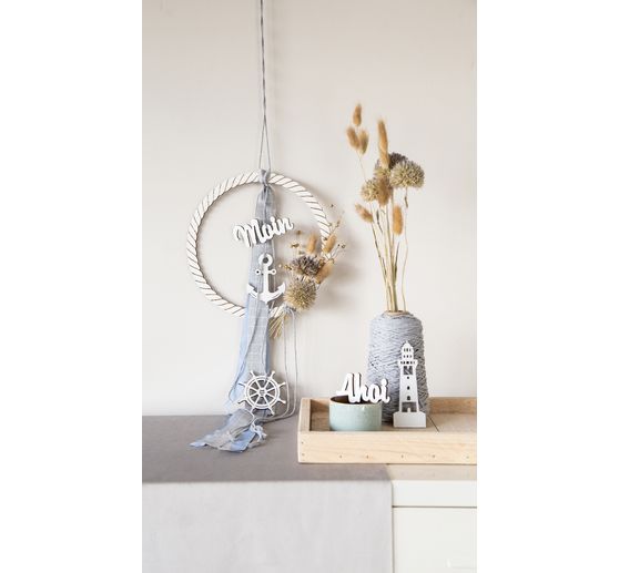 Wooden ring set "Maritime"