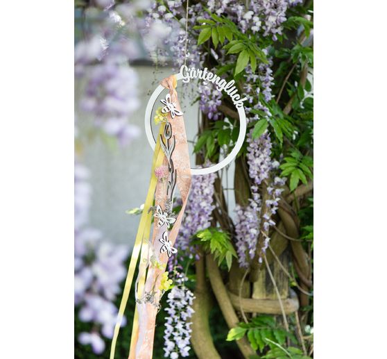 Set di anelli in legno "Giardino della felicità