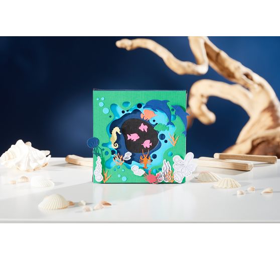 Punching template "Sea animals"