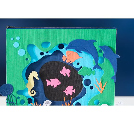 Punching template "Sea animals"