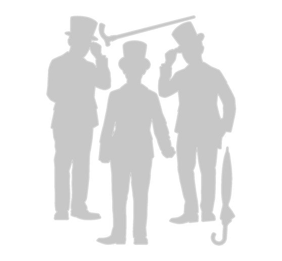 Sizzix Thinlits, fustella "Gentlemen di Tim Holtz".