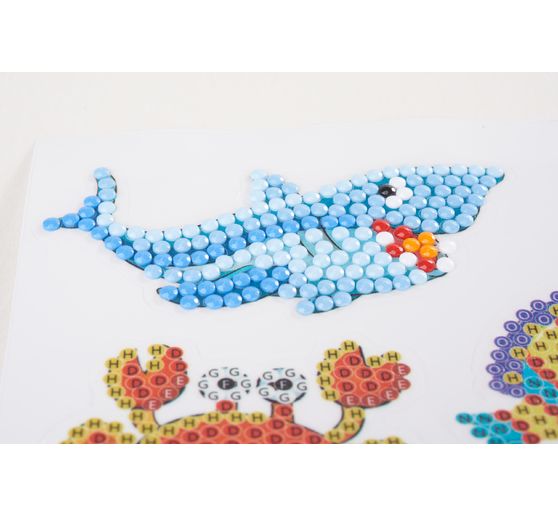 Diamond Painting Sticker craft set "Underwater World"