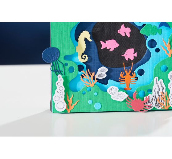 Punching template "Sea animals"