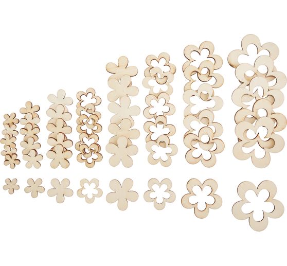 Elementi decorativi del fiore "Yolli" della VBS