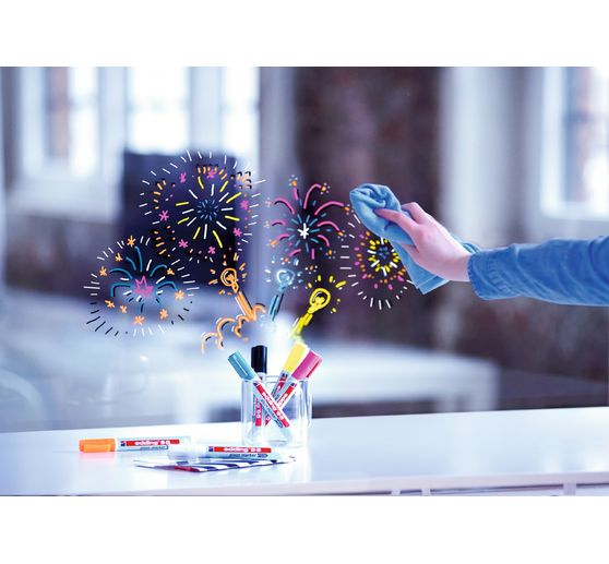 edding 95 Glass Marker Set