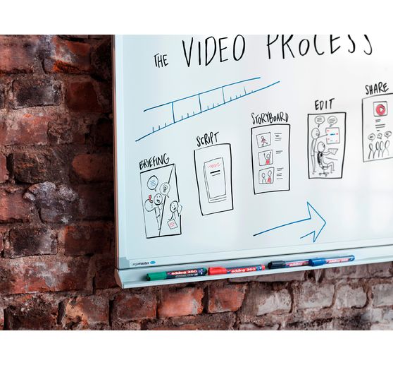 edding 360 marcatore per lavagna bianca "punta rotonda", 1,5-3 mm