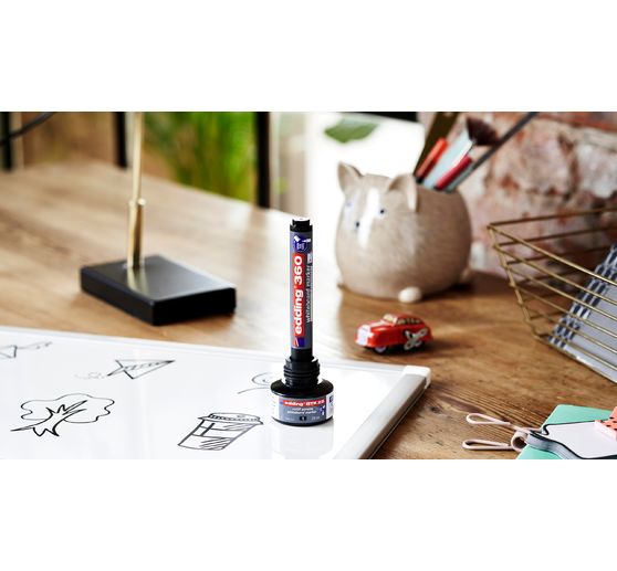 edding 360 marcatore per lavagna bianca "punta rotonda", 1,5-3 mm