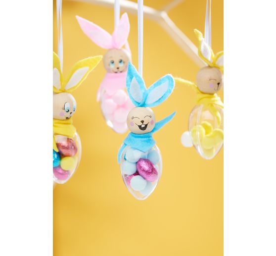 VBS Handicraft set acrylic glass eggs rabbits