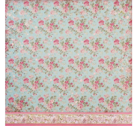 Scrapbook block "Rose Perfum"